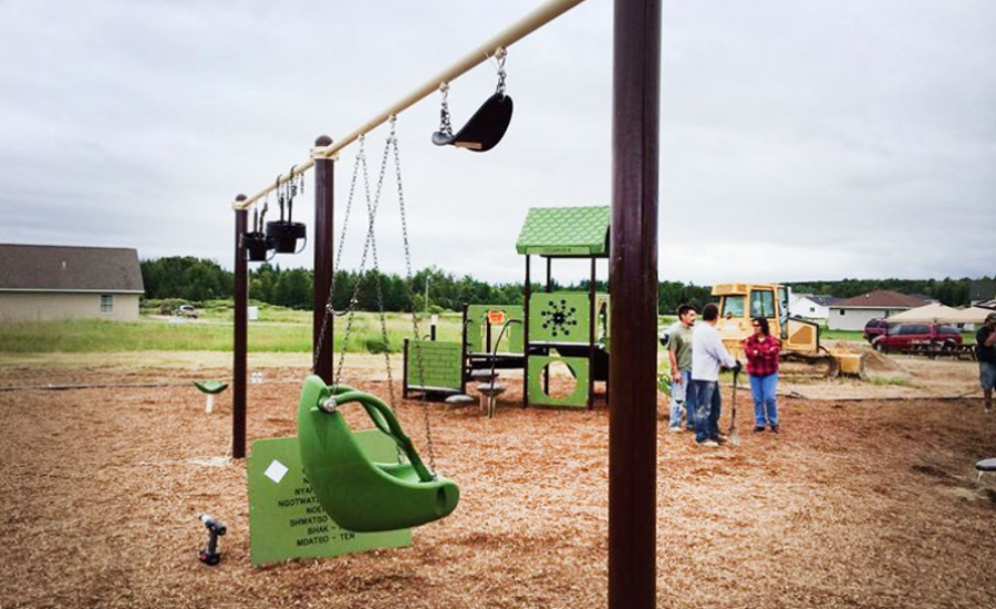 hannahville indian community playground: