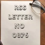 RSS Letter No. 0876